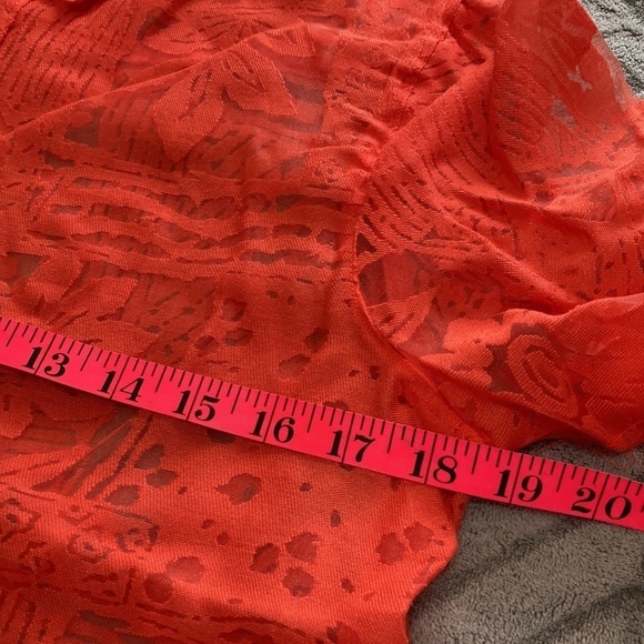 Coldwater creek Tropical Burnout top size XS - Picture 6 of 8